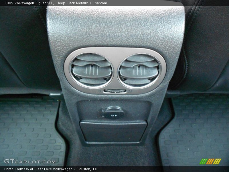 Deep Black Metallic / Charcoal 2009 Volkswagen Tiguan SEL