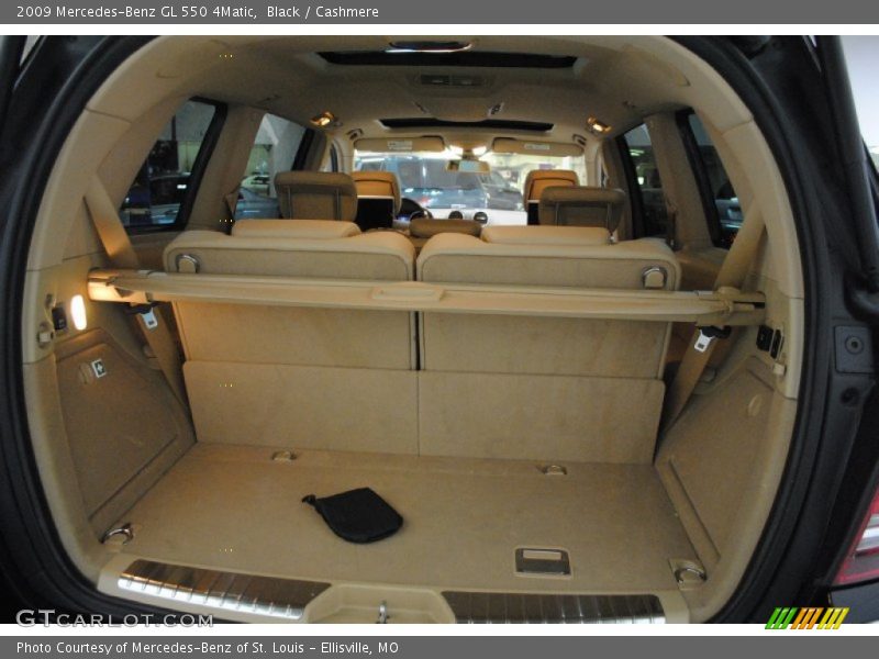 Black / Cashmere 2009 Mercedes-Benz GL 550 4Matic