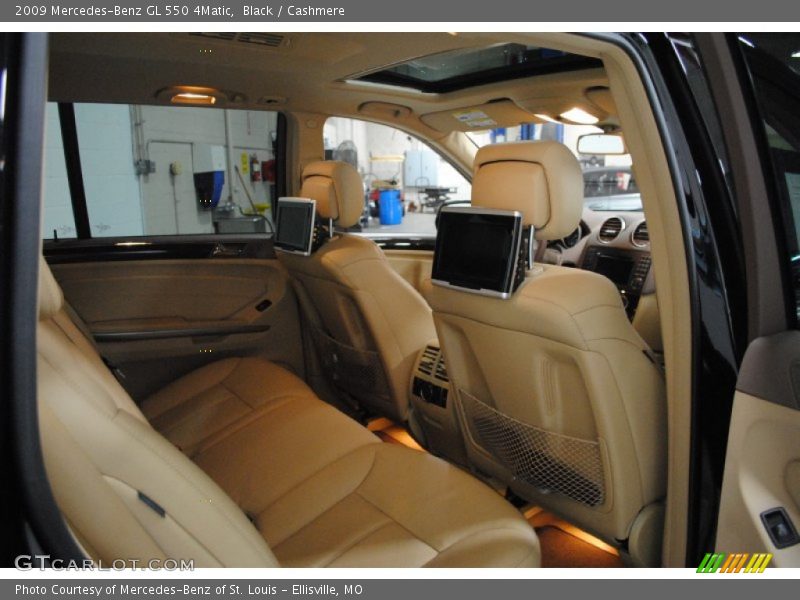 Black / Cashmere 2009 Mercedes-Benz GL 550 4Matic