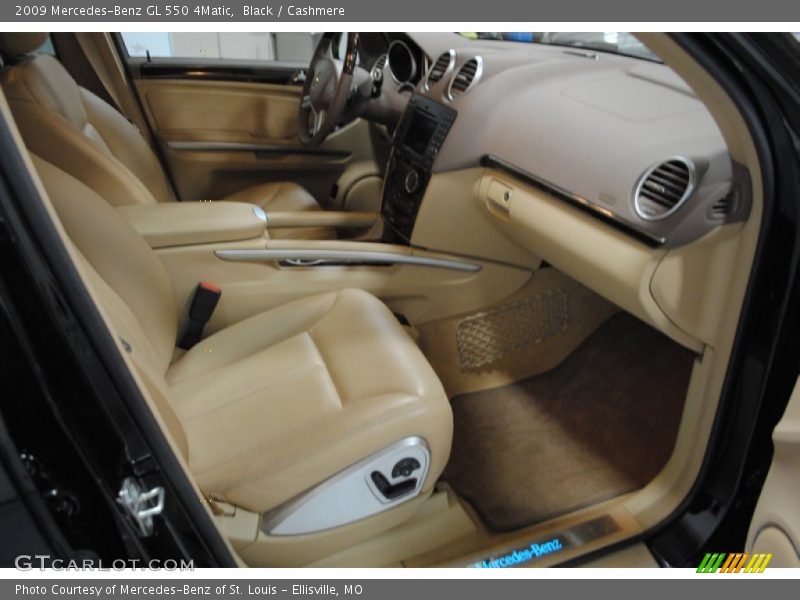 Black / Cashmere 2009 Mercedes-Benz GL 550 4Matic