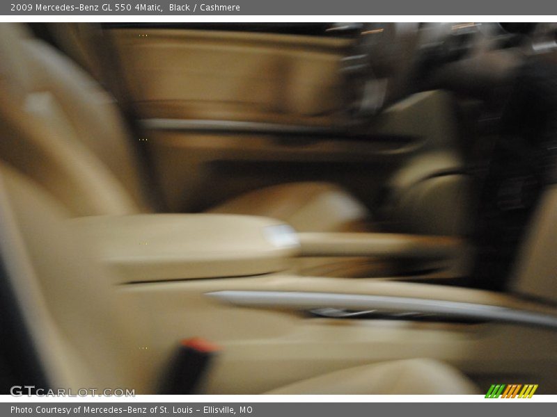 Black / Cashmere 2009 Mercedes-Benz GL 550 4Matic