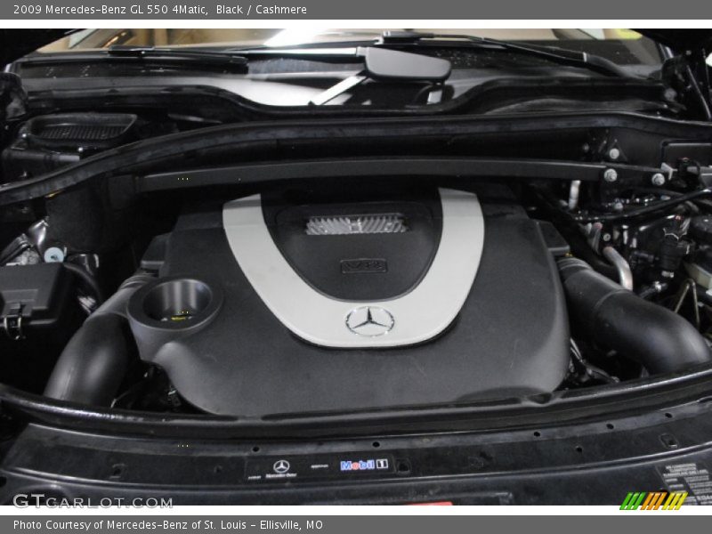 Black / Cashmere 2009 Mercedes-Benz GL 550 4Matic