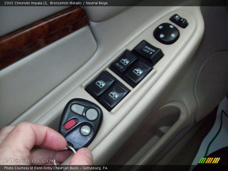 Bronzemist Metallic / Neutral Beige 2003 Chevrolet Impala LS