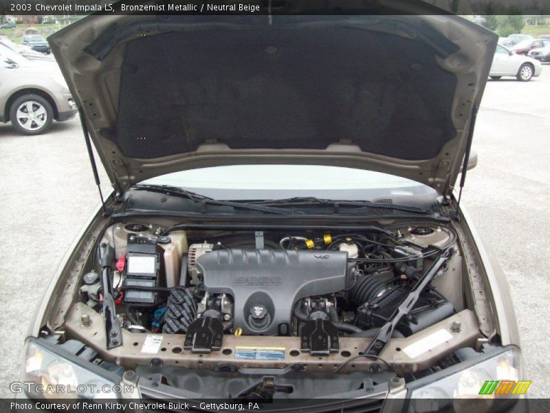 Bronzemist Metallic / Neutral Beige 2003 Chevrolet Impala LS