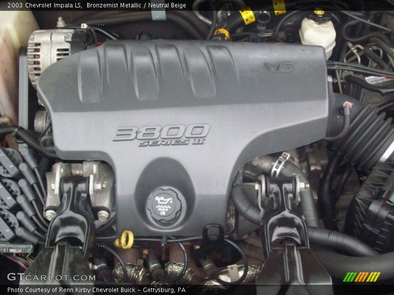 Bronzemist Metallic / Neutral Beige 2003 Chevrolet Impala LS