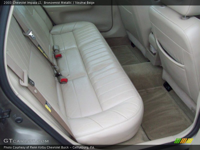 Bronzemist Metallic / Neutral Beige 2003 Chevrolet Impala LS