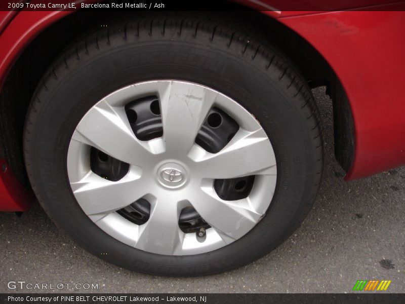 Barcelona Red Metallic / Ash 2009 Toyota Camry LE