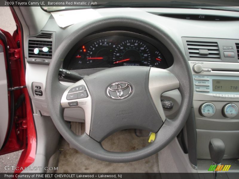Barcelona Red Metallic / Ash 2009 Toyota Camry LE