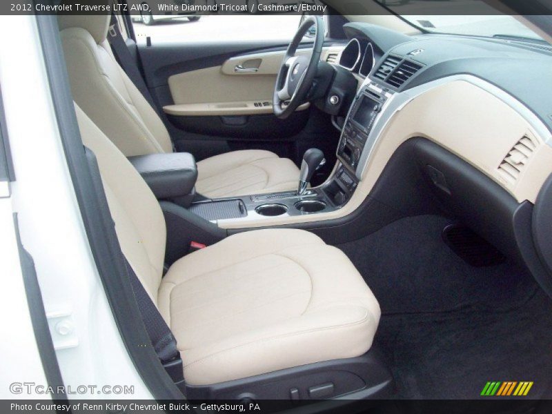  2012 Traverse LTZ AWD Cashmere/Ebony Interior