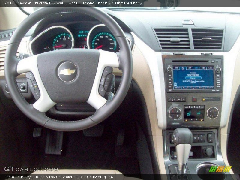 Dashboard of 2012 Traverse LTZ AWD