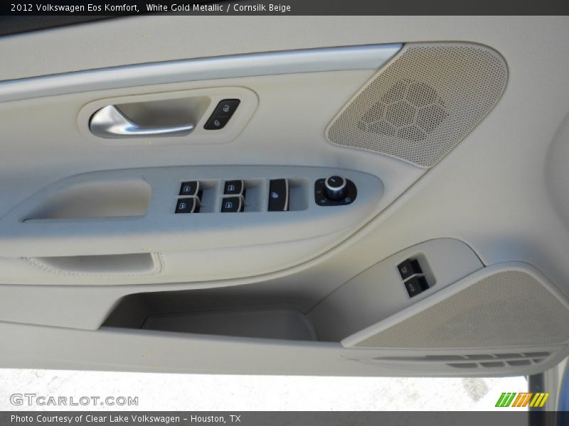 White Gold Metallic / Cornsilk Beige 2012 Volkswagen Eos Komfort