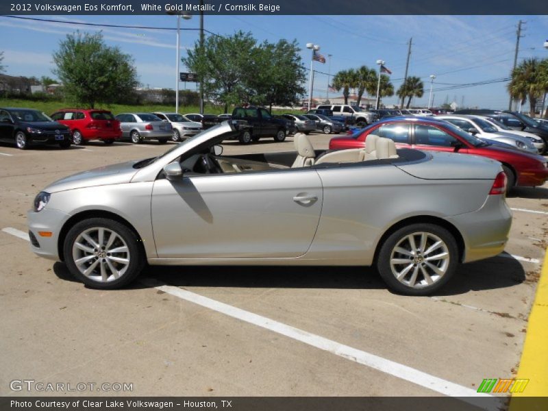  2012 Eos Komfort White Gold Metallic