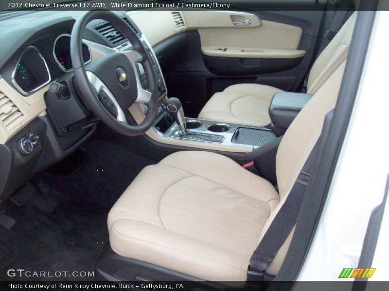 2012 Traverse LTZ AWD Cashmere/Ebony Interior