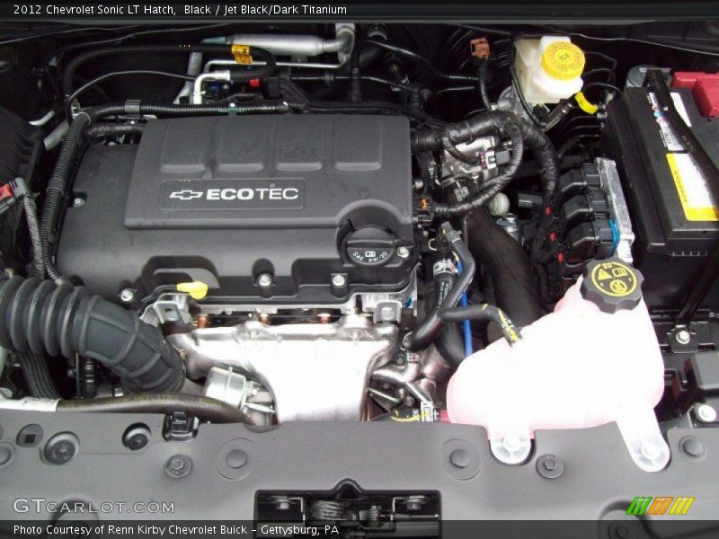  2012 Sonic LT Hatch Engine - 1.4 Liter DI Turbocharged DOHC 16-Valve VVT 4 Cylinder