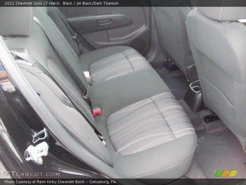 Black / Jet Black/Dark Titanium 2012 Chevrolet Sonic LT Hatch