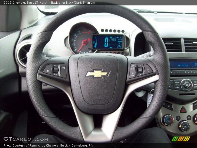  2012 Sonic LT Hatch Steering Wheel