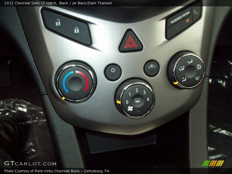 Controls of 2012 Sonic LT Hatch