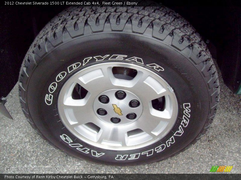  2012 Silverado 1500 LT Extended Cab 4x4 Wheel