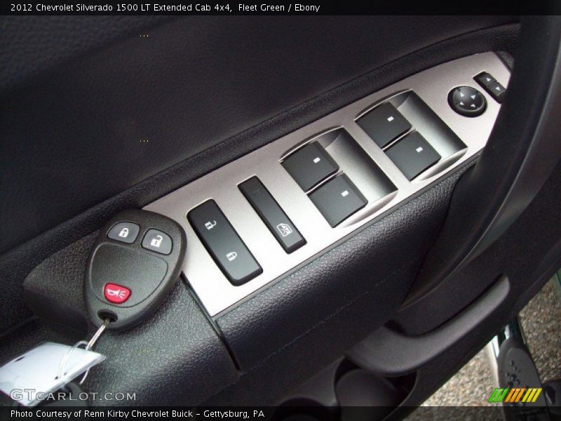 Fleet Green / Ebony 2012 Chevrolet Silverado 1500 LT Extended Cab 4x4