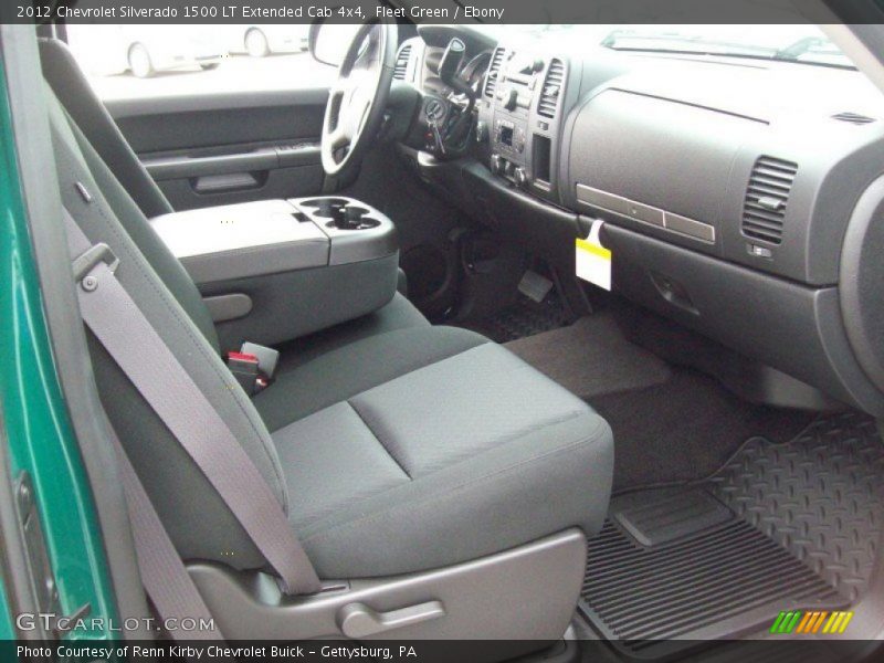  2012 Silverado 1500 LT Extended Cab 4x4 Ebony Interior