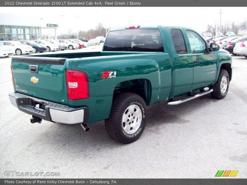  2012 Silverado 1500 LT Extended Cab 4x4 Fleet Green