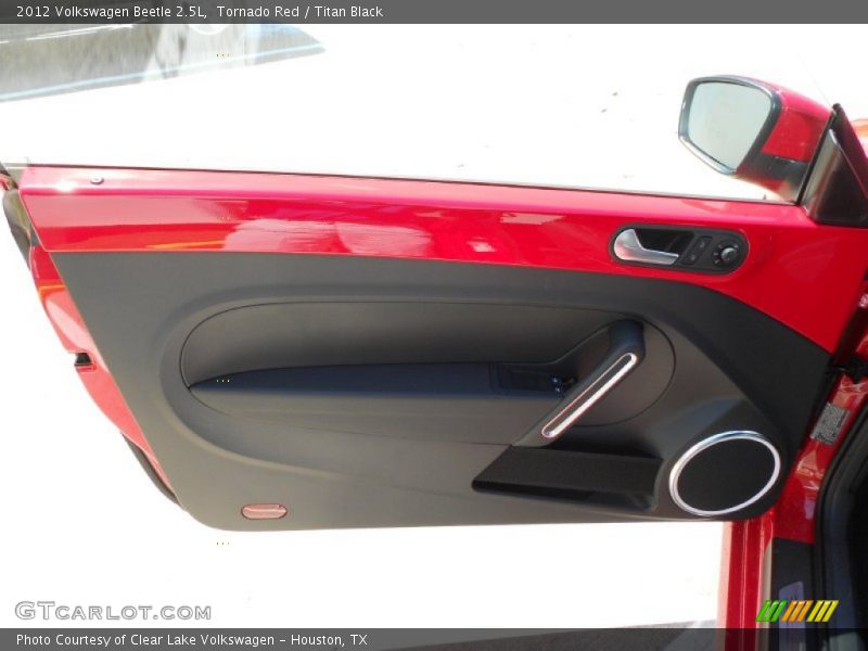 Tornado Red / Titan Black 2012 Volkswagen Beetle 2.5L