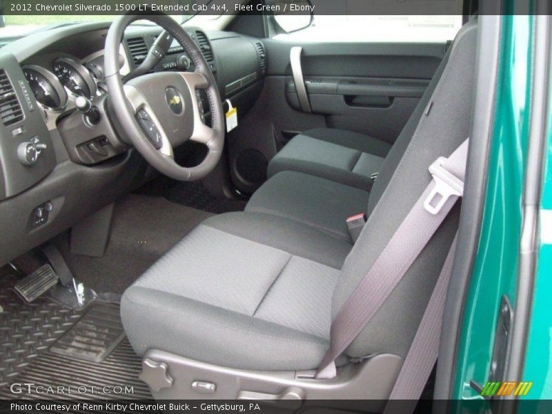  2012 Silverado 1500 LT Extended Cab 4x4 Ebony Interior