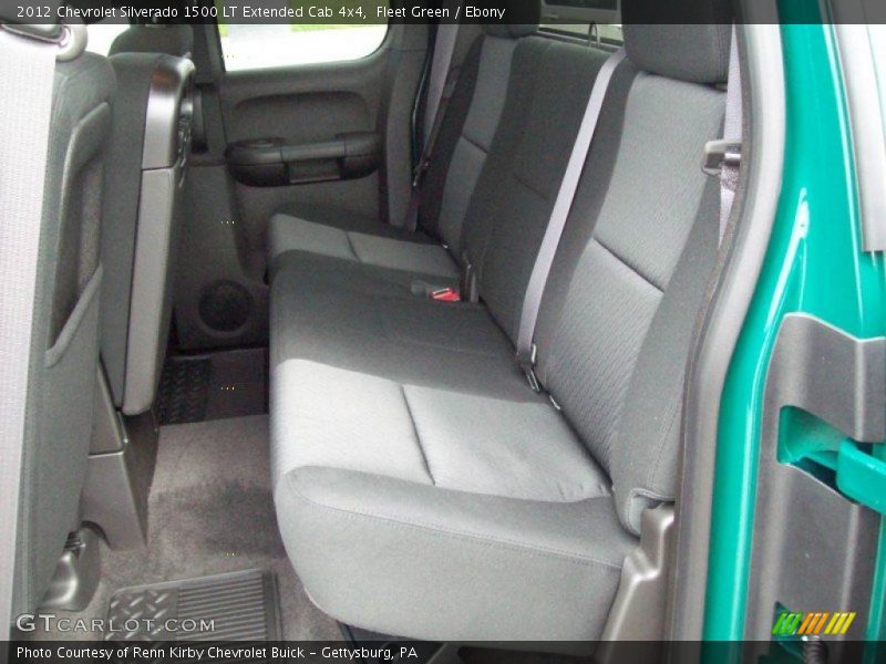 Rear Seat of 2012 Silverado 1500 LT Extended Cab 4x4