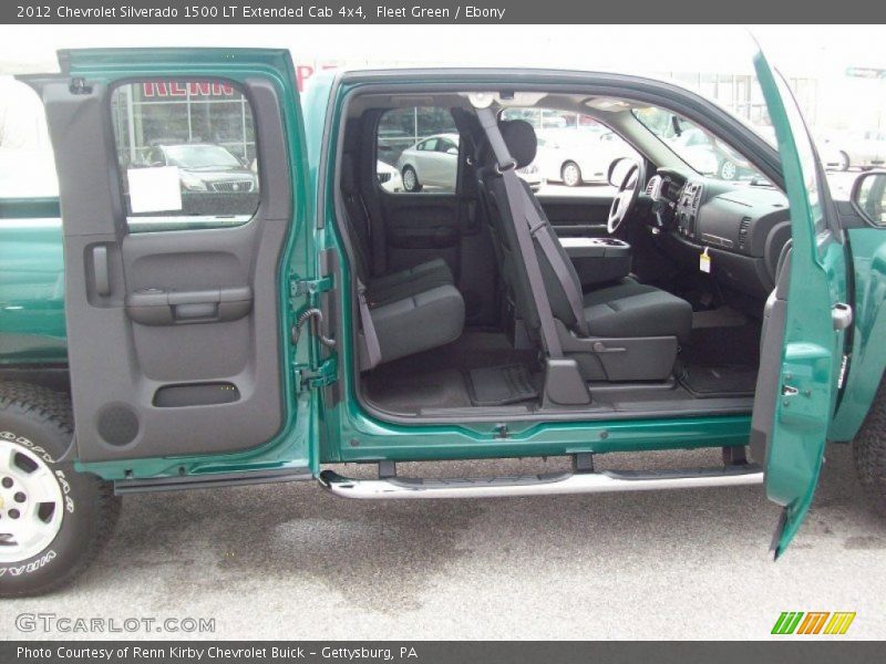 Fleet Green / Ebony 2012 Chevrolet Silverado 1500 LT Extended Cab 4x4