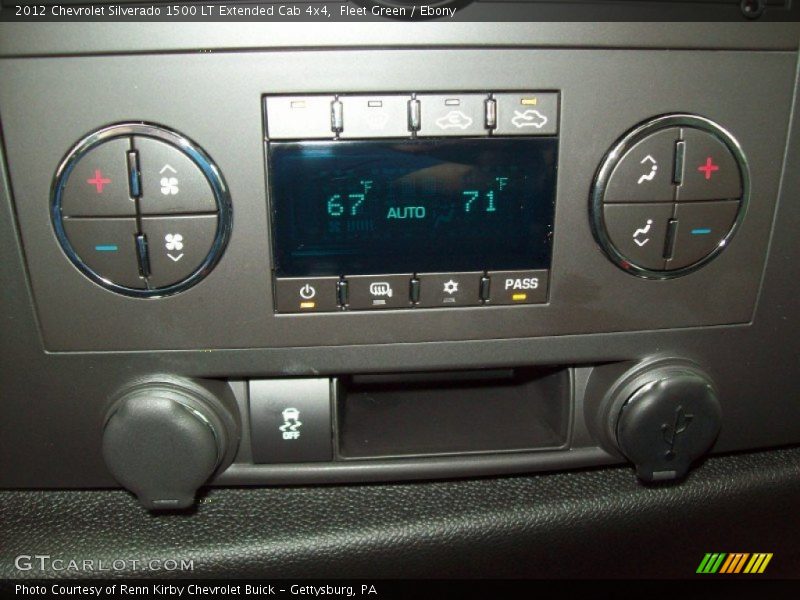 Controls of 2012 Silverado 1500 LT Extended Cab 4x4