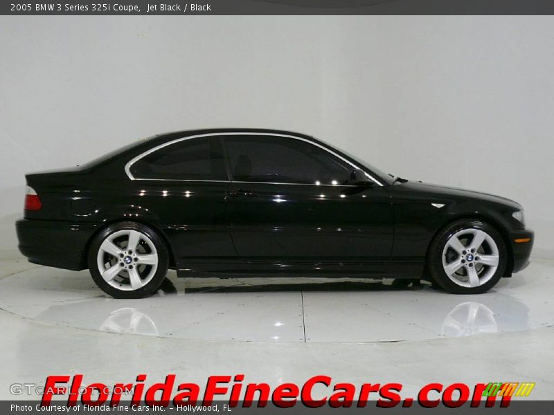 Jet Black / Black 2005 BMW 3 Series 325i Coupe