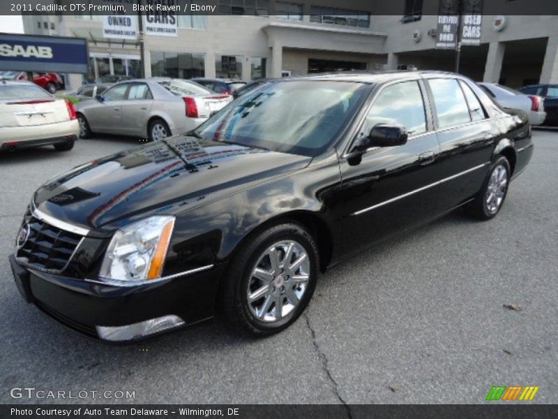 Black Raven / Ebony 2011 Cadillac DTS Premium