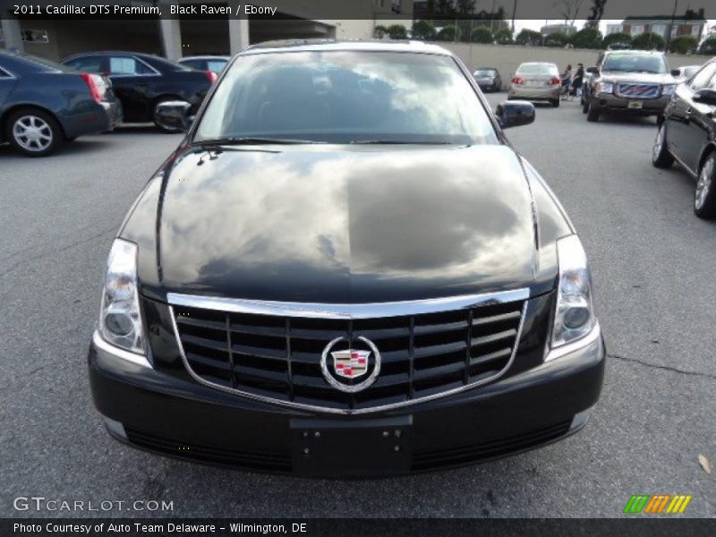 Black Raven / Ebony 2011 Cadillac DTS Premium