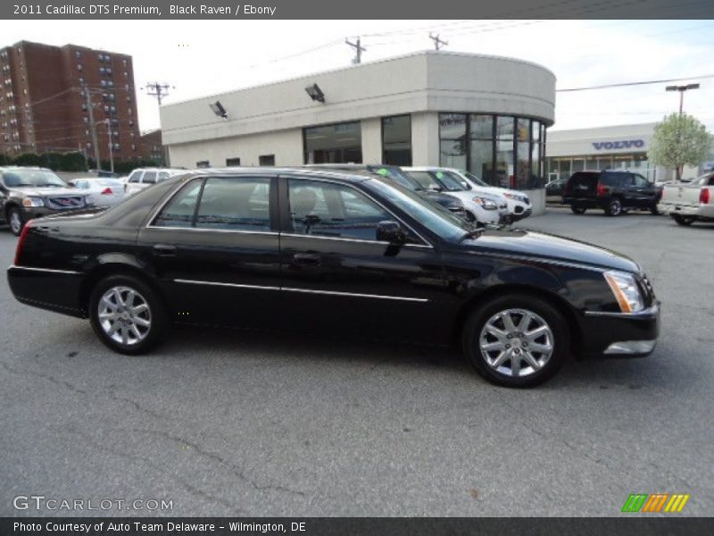 Black Raven / Ebony 2011 Cadillac DTS Premium