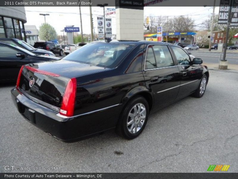 Black Raven / Ebony 2011 Cadillac DTS Premium