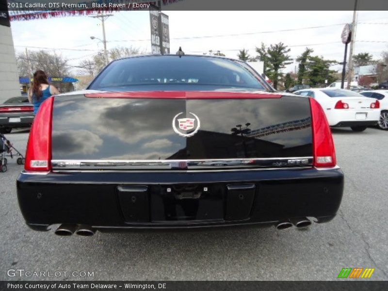 Black Raven / Ebony 2011 Cadillac DTS Premium