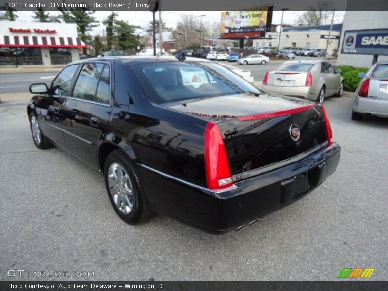 Black Raven / Ebony 2011 Cadillac DTS Premium
