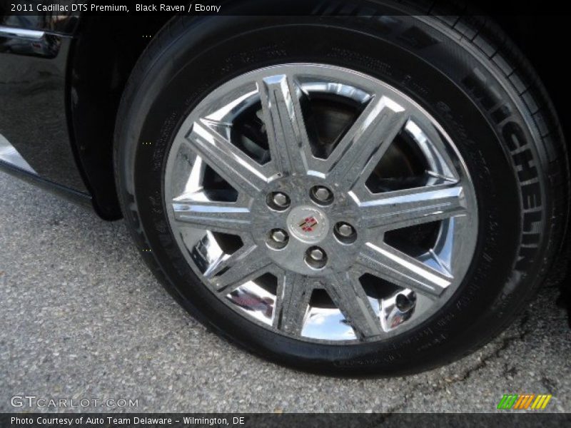 Black Raven / Ebony 2011 Cadillac DTS Premium