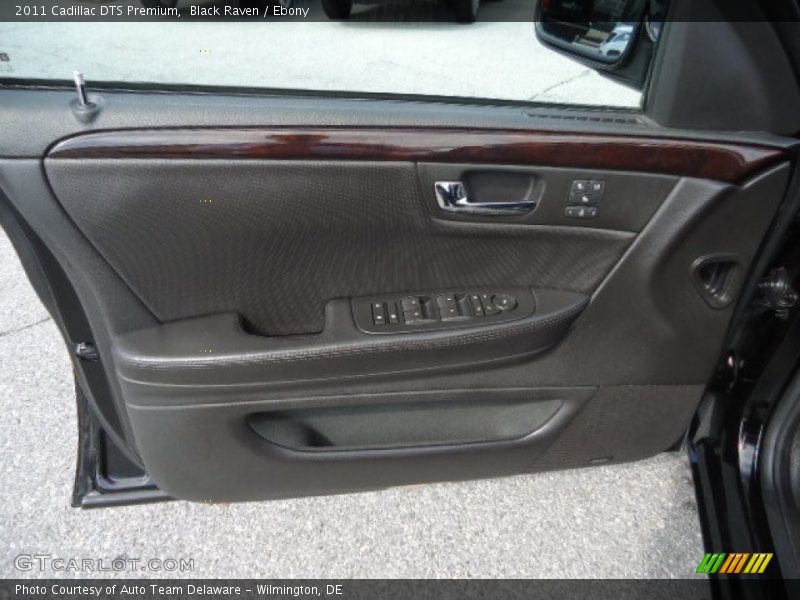 Black Raven / Ebony 2011 Cadillac DTS Premium