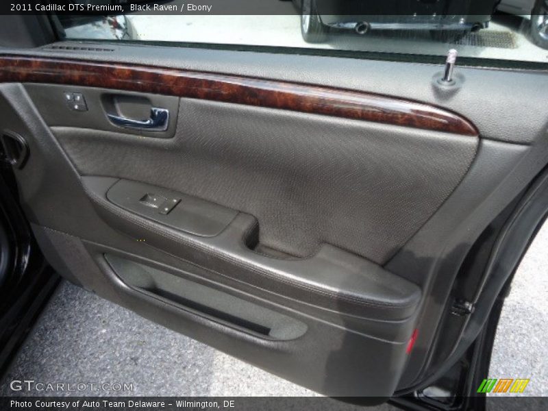 Black Raven / Ebony 2011 Cadillac DTS Premium
