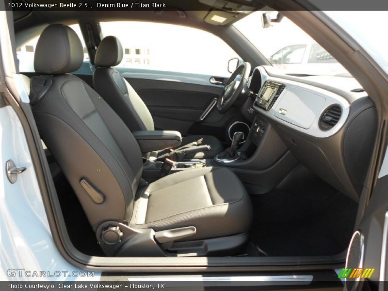 Denim Blue / Titan Black 2012 Volkswagen Beetle 2.5L