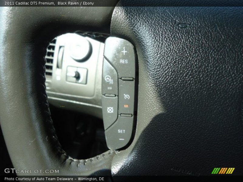 Black Raven / Ebony 2011 Cadillac DTS Premium