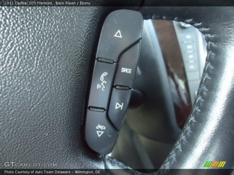 Black Raven / Ebony 2011 Cadillac DTS Premium