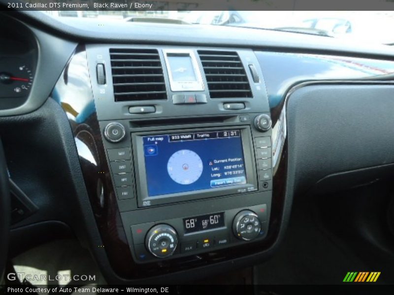 Black Raven / Ebony 2011 Cadillac DTS Premium