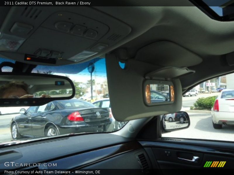 Black Raven / Ebony 2011 Cadillac DTS Premium