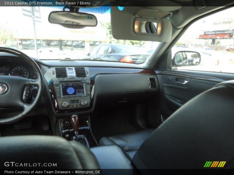 Black Raven / Ebony 2011 Cadillac DTS Premium