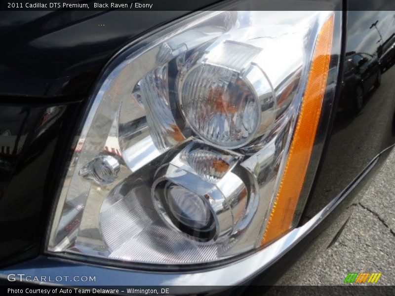 Black Raven / Ebony 2011 Cadillac DTS Premium