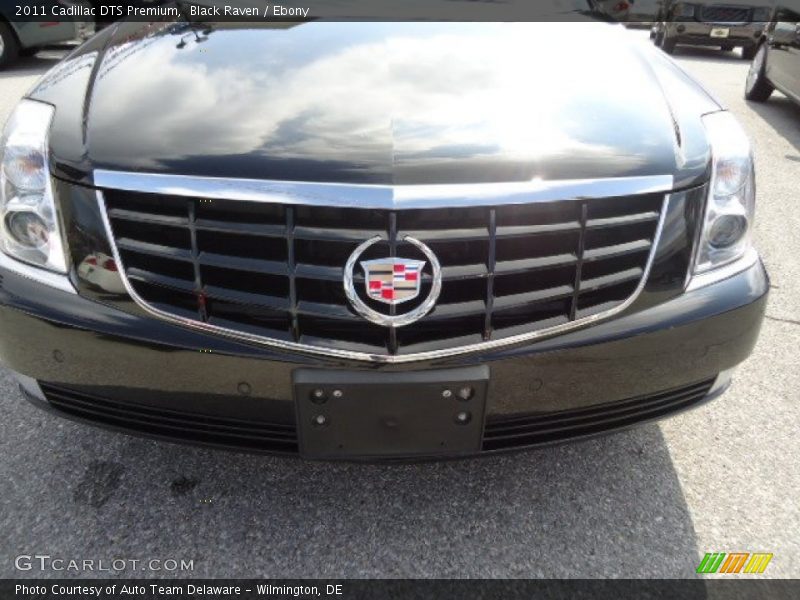 Black Raven / Ebony 2011 Cadillac DTS Premium