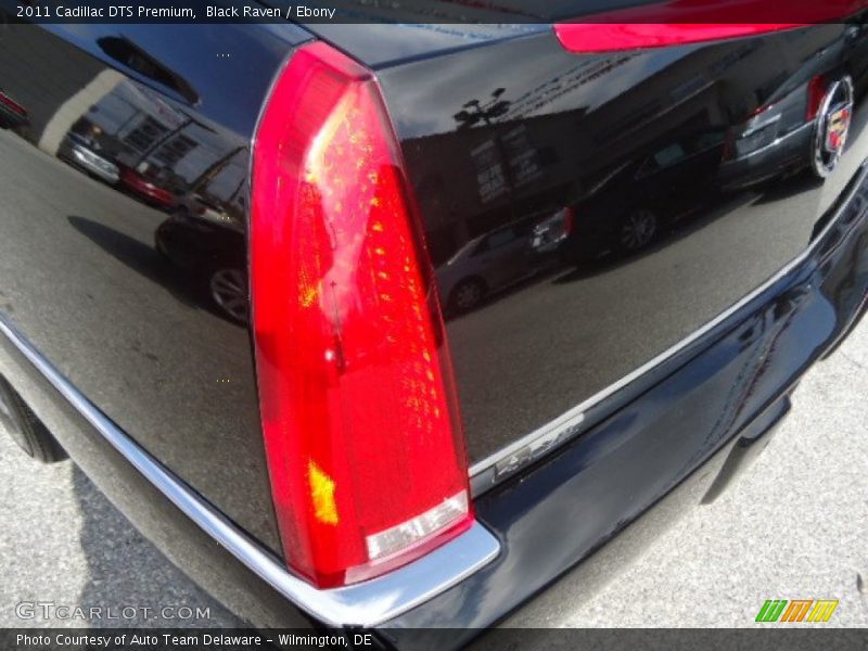 Black Raven / Ebony 2011 Cadillac DTS Premium
