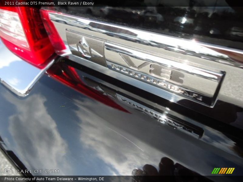 Black Raven / Ebony 2011 Cadillac DTS Premium